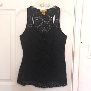 Crochet/lace tank top